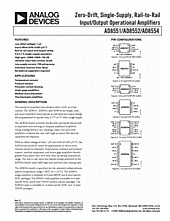 DataSheet AD8551 pdf